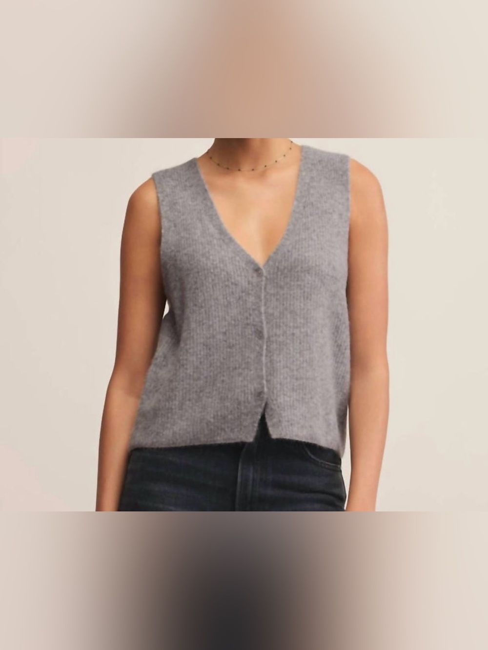 Z Supply•BRYCE SWEATER VEST•Size S•NWT - Picture 6 of 6